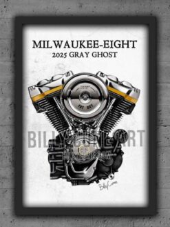 2025 Milwaukee-Eight Gray Ghost