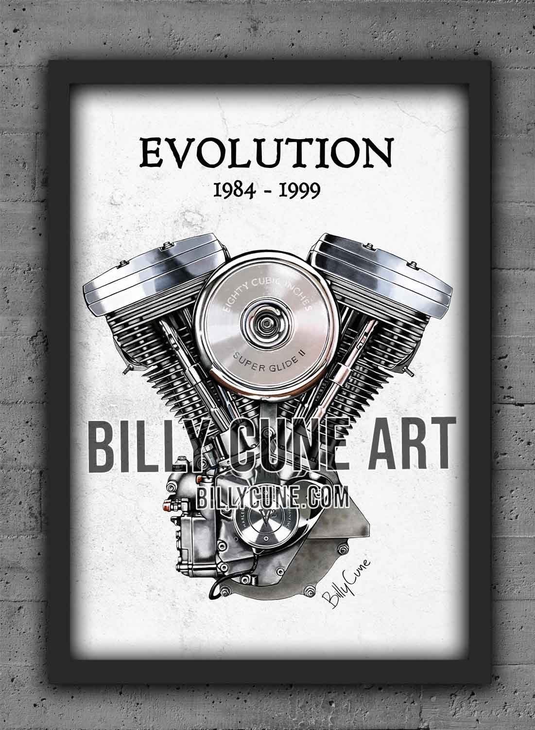 1984 Evolution (wczesny model z filtrem powietrza)